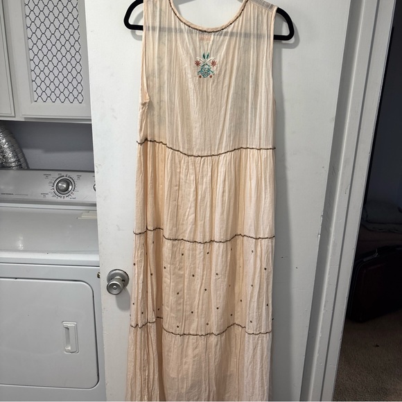 knee length dresses for ladies Long Bohemian / Hippie White Dress